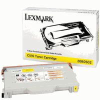 Lexmark 20K0502 Yellow Toner 3K Yield (OEM)