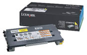 Lexmark C500S2YG Yellow Toner 1.5k Yield (OEM)