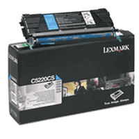 Lexmark C5220CS Cyan Return Program Toner 3K Yield (OEM)