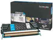 Lexmark C5222CS Cyan Toner 3K Yield (OEM)