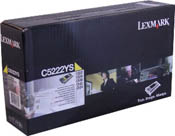 Lexmark C5222YS Yellow Toner 3K Yield (OEM)