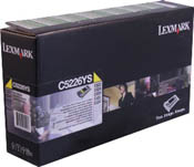 Lexmark C5226YS Government Yellow Return Program Toner (OEM)