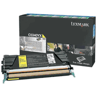 Lexmark C5340YX Yellow Extra Hi-Yield Return Program Toner (OEM)