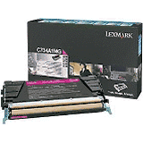 Lexmark C734A4 Magenta Government Magenta Return Program Toner (OEM)