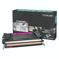 Lexmark C734A4CG Government Cyan Return Program Toner (OEM)