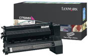 Lexmark C7700MH Magenta Return Program Toner Cartridge 10K Yield (OEM)