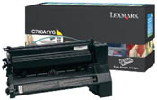 Lexmark C780A1YG Yellow Return Program Toner Cartridge 6K Yield (OEM)