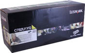 Lexmark C782U1YG Yellow XL Extra Hi-Yield Return Program (OEM)