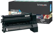 Lexmark C782X1CG Cyan Extra Hi-Yield Return Program (OEM)