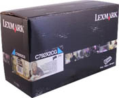 Lexmark C792X2CG Cyan Extra Hi-Yield Cartridge 20k Yield (OEM)