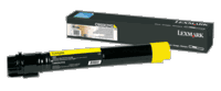 Lexmark C950X2YG Yellow Hi-Yield Toner 22k Yield (OEM)