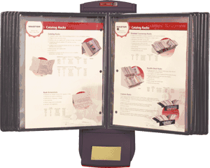 Masterview Reference Systems Wallmount with Note Dispenser (12 sleeves)