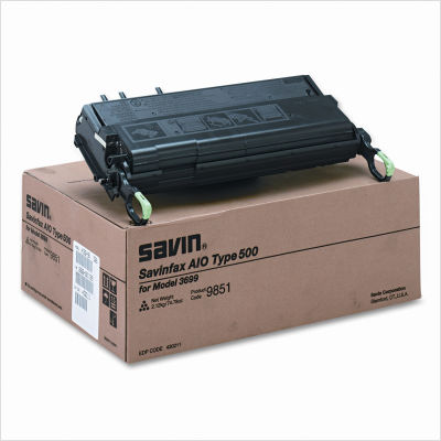 Savin 9851 AIO Toner 10k Yield Type 500 (OEM)