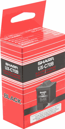 Sharp UXC70B UX-B700 Ink Cartridge 500 Yield (OEM)