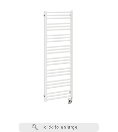 Tuzio Avento Electric Hardwired 23.5" W x 64" H Towel Warmer