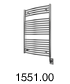 Tuzio Blenheim 23.5" W x 37" H Electric Hardwired Towel Warmer - Chrome