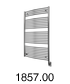 Tuzio Blenheim 29.5" W x 51" H Electric Hardwired Towel Warmer - Chrome