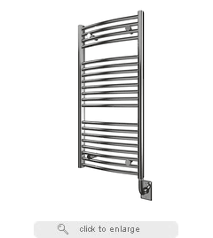 Tuzio E201 17.5 Inch W x 37 Inch H Blenheim Plug-in Towel Warmer in Chrome