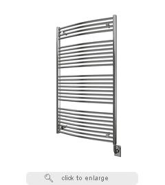 Tuzio E209 29.5 Inch W x 64.5 Inch H Blenheim Plug-in Towel Warmer in Chrome