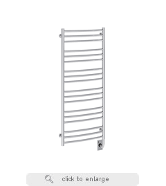 Tuzio Laveno Electric Hardwired 19.5" W x 47.5" H Towel Warmer