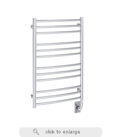 Tuzio Laveno Hydronic 19.5" W x 31" H Towel Warmer