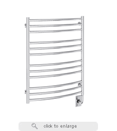 Tuzio Laveno Hydronic 23.5" W x 31" H Towel Warmer