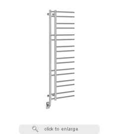 Tuzio Ortona Electric Hardwired 19.5" W x 60.5" H Towel Warmer