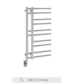 Tuzio Ortona Electric Plug-In 19.5" W x 37" H Towel Warmer