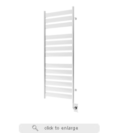 Tuzio Romano Electric Hardwired 23.5" W x 51" H Towel Warmer