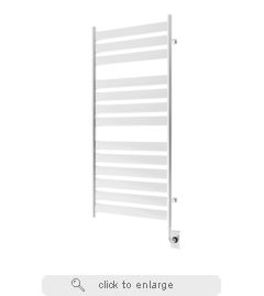 Tuzio Romano Electric Plug-In 19.5" W x 51" H Towel Warmer