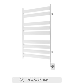 Tuzio Romano Hydronic 23.5" W x 37" H Towel Warmer
