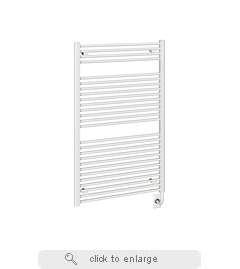 Tuzio Savoy Electric Plug-In 29.5" W x 47.5" H Towel Warmer