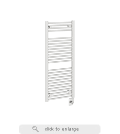 Tuzio Savoy Hydronic 19" W x 47.5" H Towel Warmer