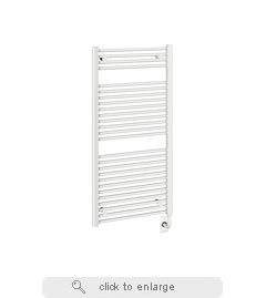 Tuzio Savoy Hydronic 23.5" W x 47.5" H Towel Warmer