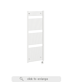 Tuzio Savoy Hydronic 23.5" W x 66.5" H Towel Warmer