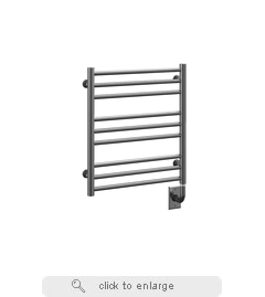 Tuzio Sorano Electric Hardwired 19.5" W x 23" H Towel Warmer