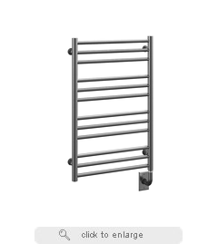 Tuzio Sorano Electric Hardwired 19.5" W x 31" H Towel Warmer
