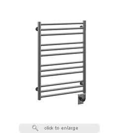 Tuzio Sorano Electric Hardwired 23.5" W x 31" H Towel Warmer