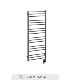 Tuzio Sorano Electric Plug-In 19.5" W x 47.5" H Towel Warmer
