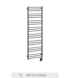 Tuzio Sorano Electric Plug-In 19.5" W x 64" H Towel Warmer