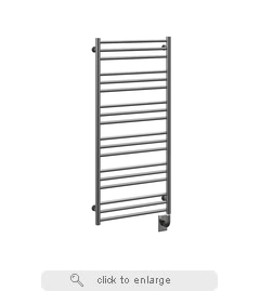 Tuzio Sorano Electric Plug-In 23.5" W x 47.5" H Towel Warmer