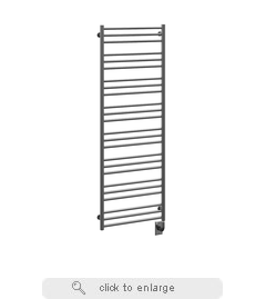 Tuzio Sorano Electric Plug-In 23.5" W x 64" H Towel Warmer