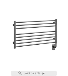 Tuzio Sorano Electric Plug-In 35.5" W x 19" H Towel Warmer