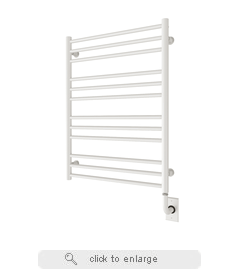 Tuzio Sorano Hydronic 23.5" W x 31" H Towel Warmer