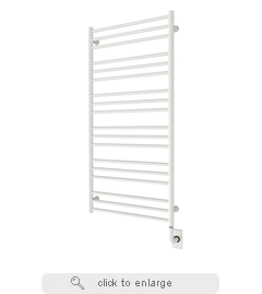 Tuzio Sorano Hydronic 23.5" W x 47.5" H Towel Warmer