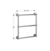 Tuzio Stour Electric Hardwired 23.5" Towel Warmer
