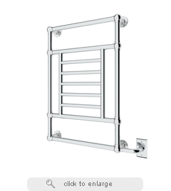 Tuzio Thames Hydronic Wall-Mounted Towel Warmer