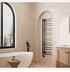 Tuzio Trento 19.5" W x 60.5" H Electric Hardwired Towel Warmer