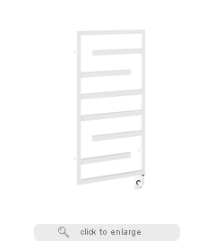 Tuzio Vasto Electric Hardwired 23.5" W x 47.5" H Towel Warmer