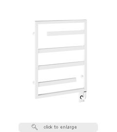 Tuzio Vasto Electric Plug-In 23.5" W x 31" H Towel Warmer